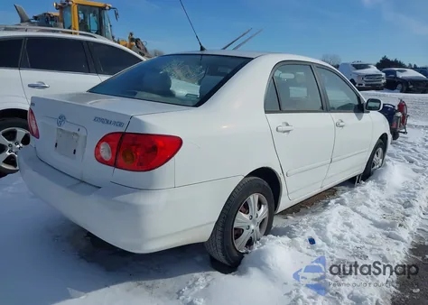 2003 Toyota Corolla Le z USA, uszkodzony, nr VIN JTDBR32E930022902